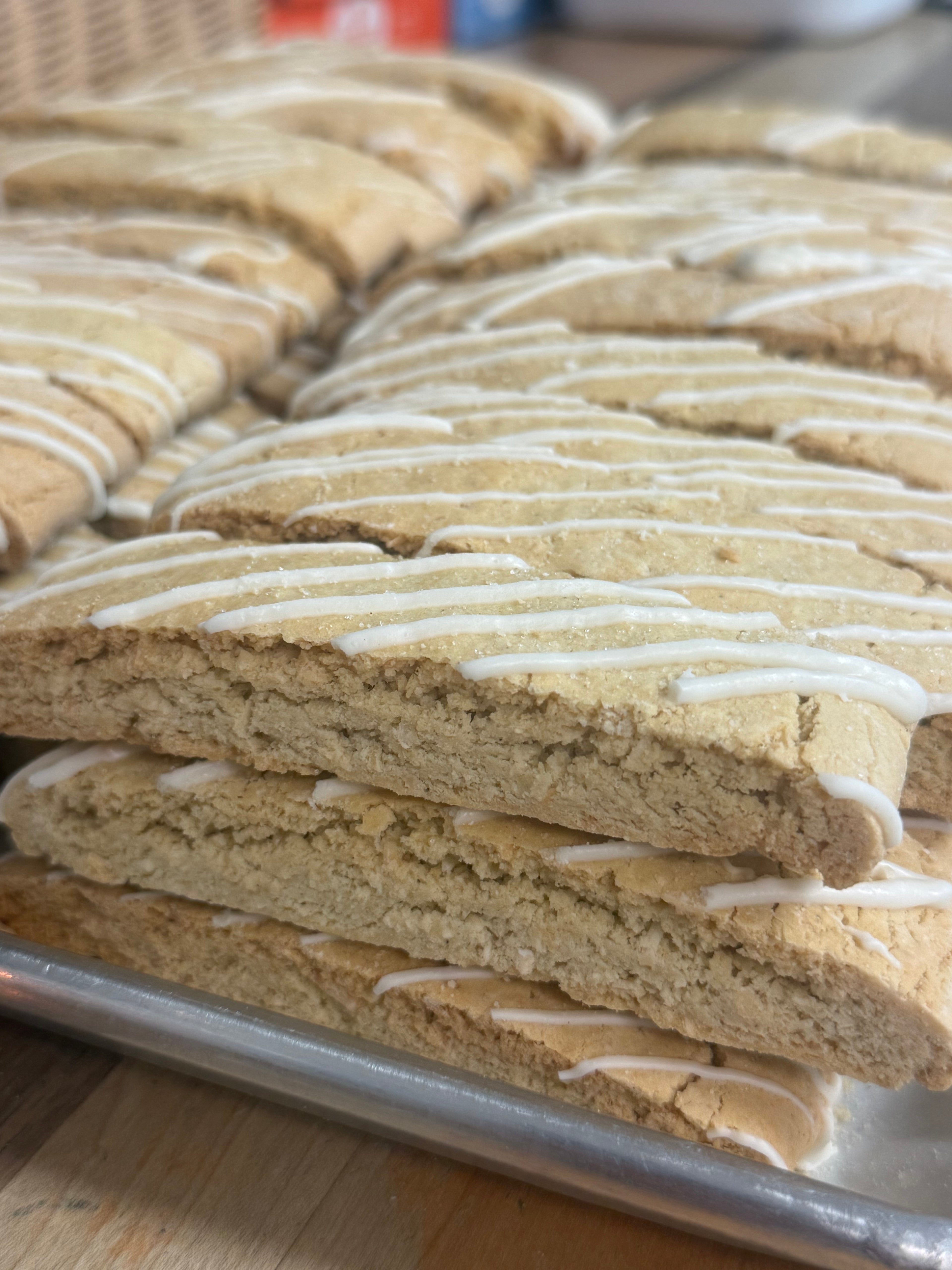 1 Lb. Gluten Free Coconut Biscotti (Double Baked)
